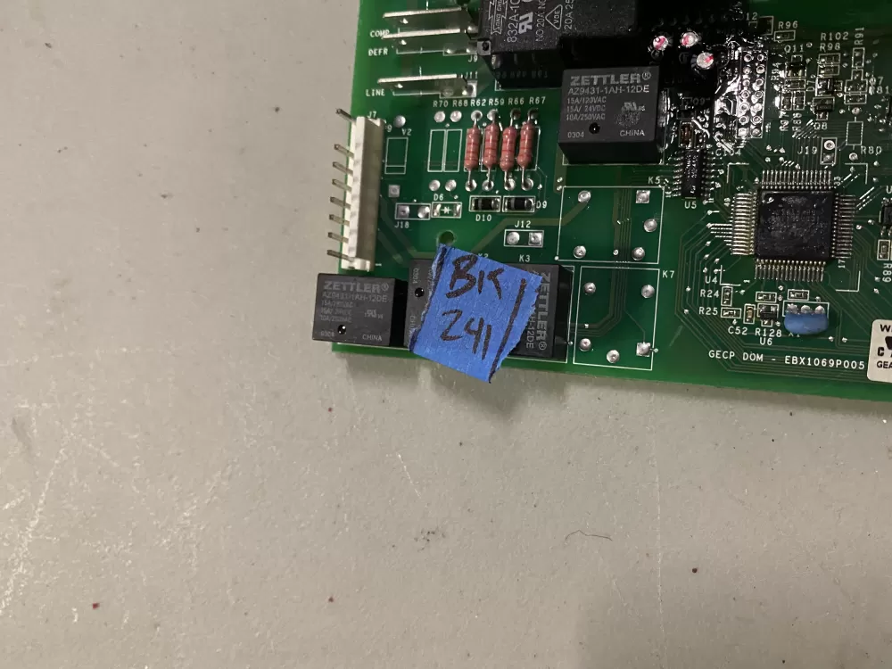 GE 200D2260G008 PD00074367 AP7188100 Refrigerator Control Board AZ27774 | BK241