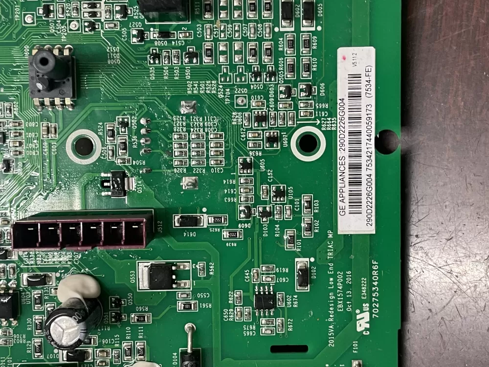 GE 290D2226G004 Washer Control Board