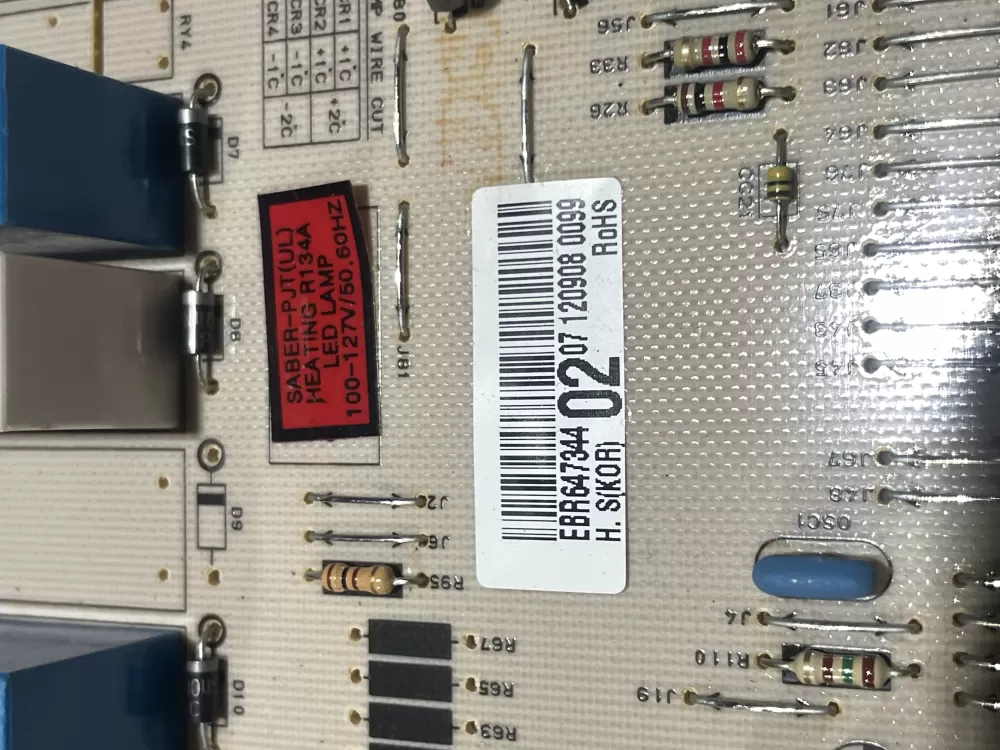 LG Kenmore EBR64734402 Refrigerator Main Power Control Board AZ116637 | Wm2160