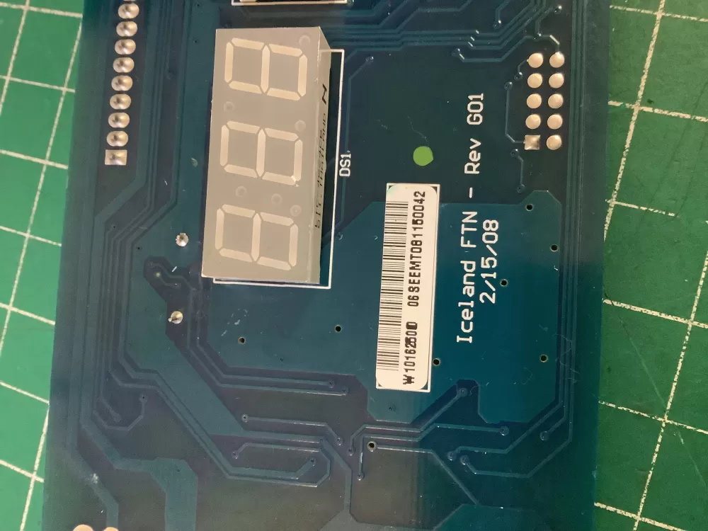 Whirlpool W10162500 Refrigerator Dispenser Control Board AZ189933 | NR2112