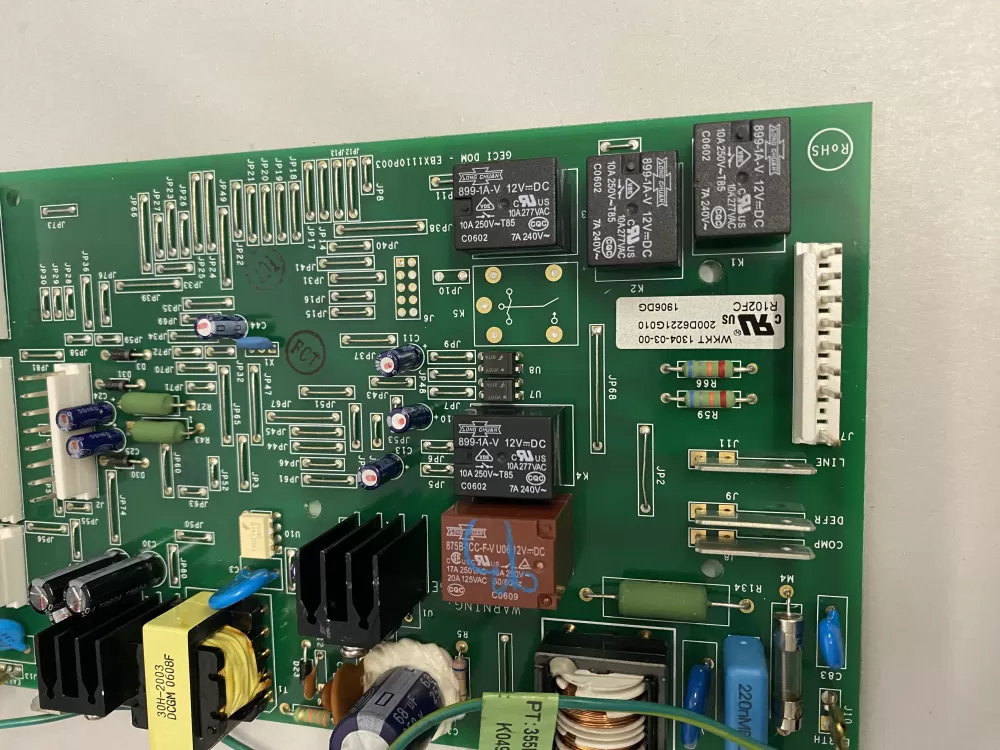 GE 200D6221G010 WR55X10552 Refrigerator Control Board AZ214497 | BK1795
