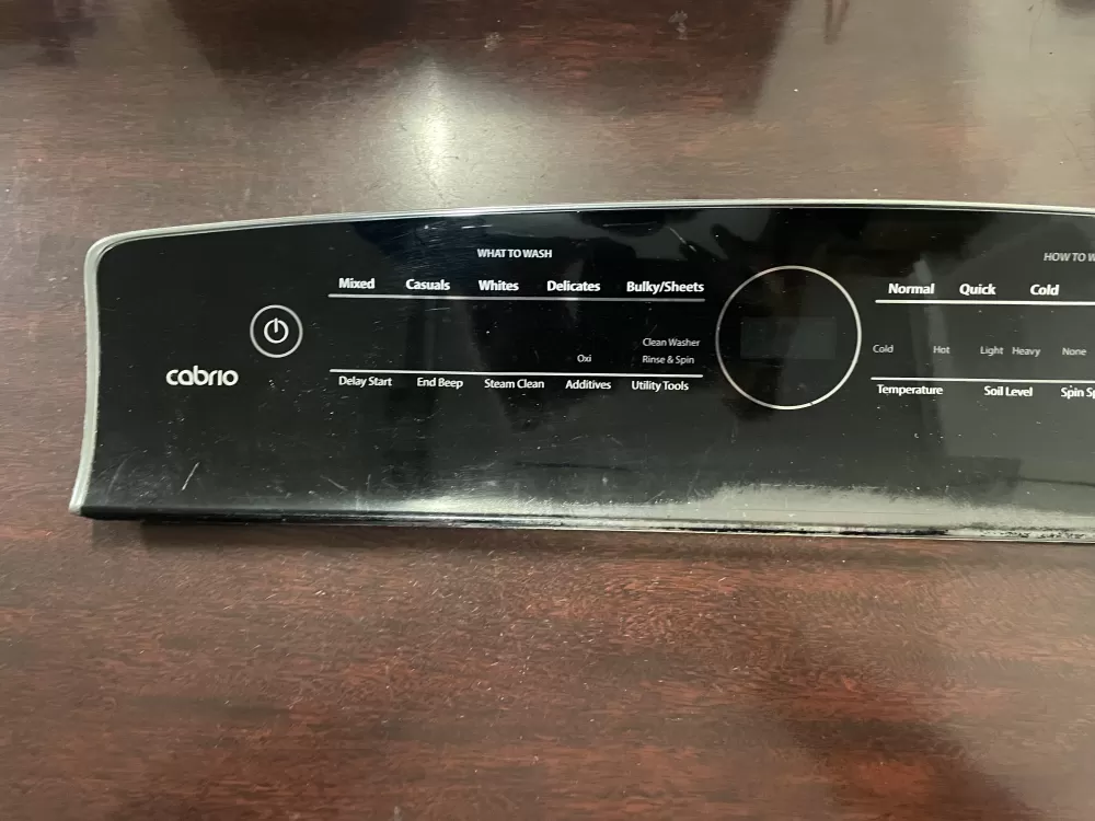 Whirlpool Cabrio W10507937 Washer Control Panel AZ60601 | KMV547