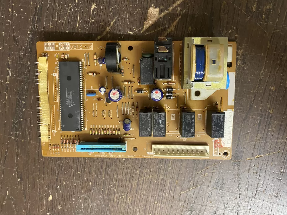 GE 6871W1S180B Microwave Control Board