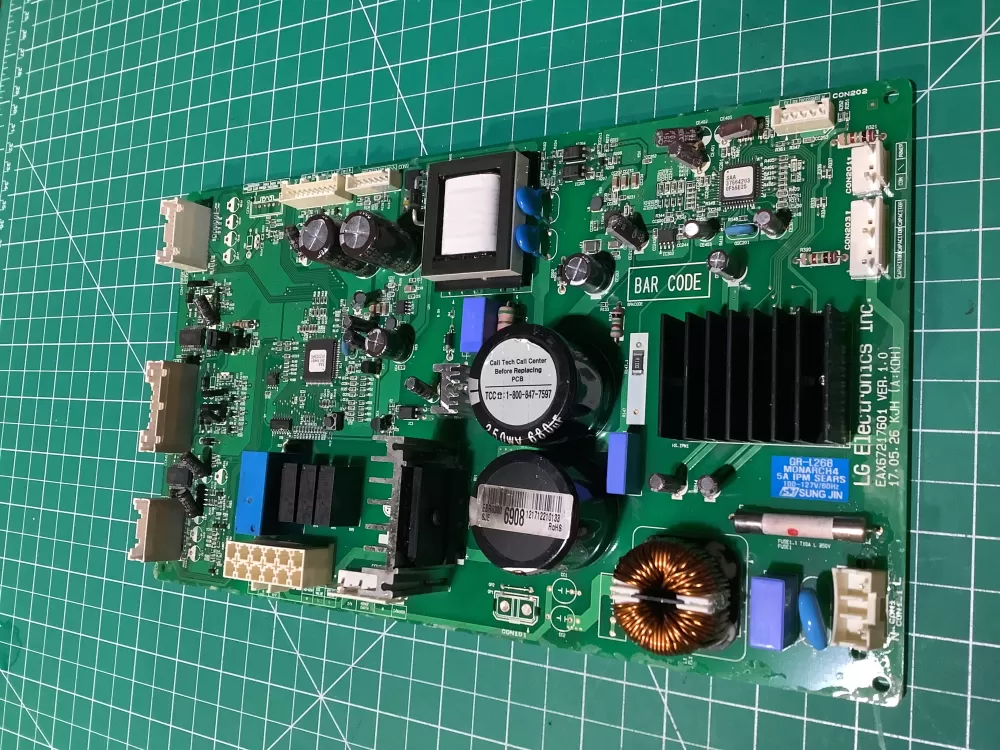 LG EBR78940637 EBR83806908 Refrigerator Control Board AZ136816 | NRV740