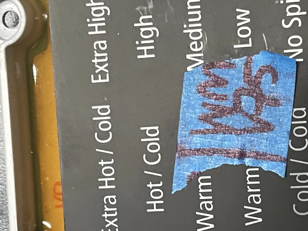 Samsung DC92 00130A Washer Control Board AZ16597 | V75