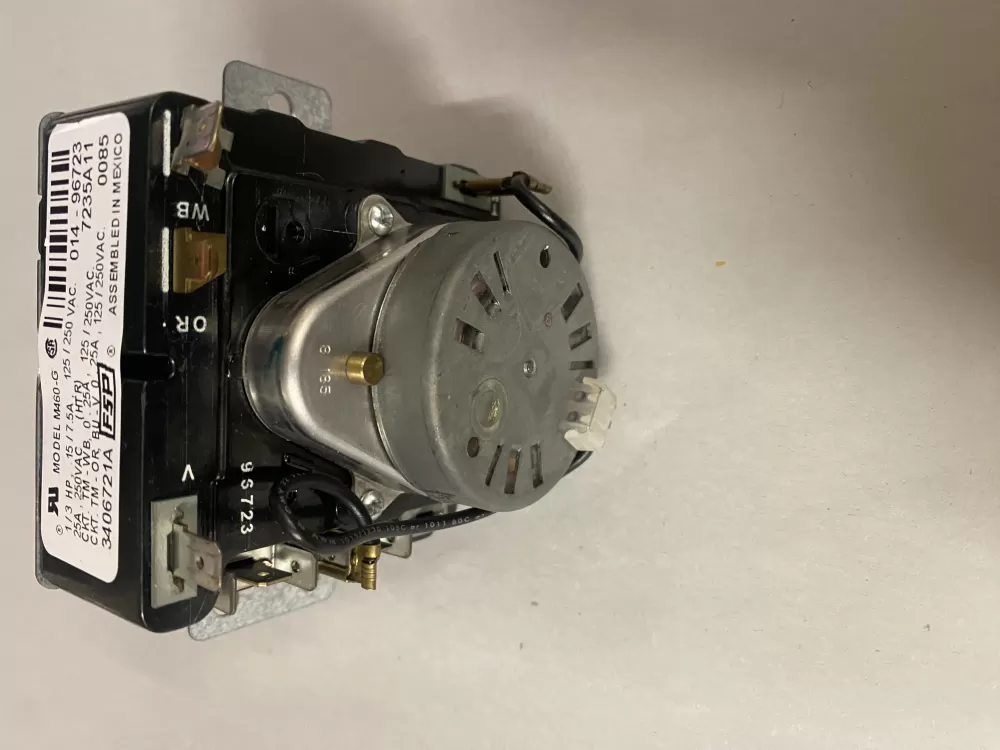 Whirlpool 3406721A AP3097855 3406721 WE04X10051 Dryer Timer AZ219847 | BK1318