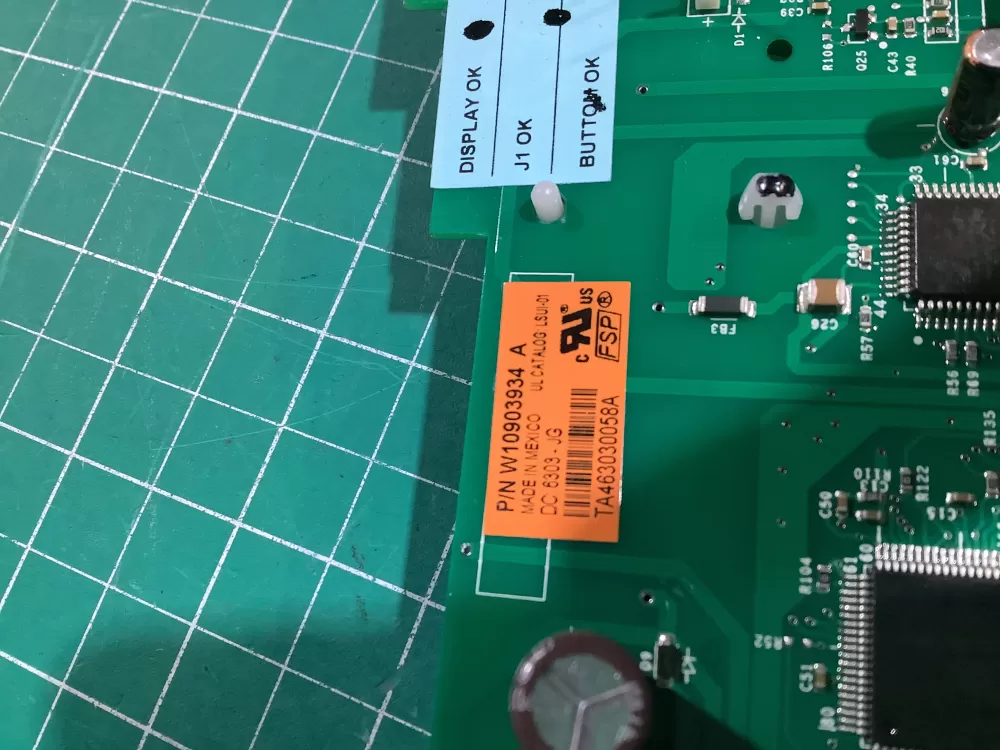 Maytag W11323695 Washer Control Board UI Display AZ151517 | NR1741