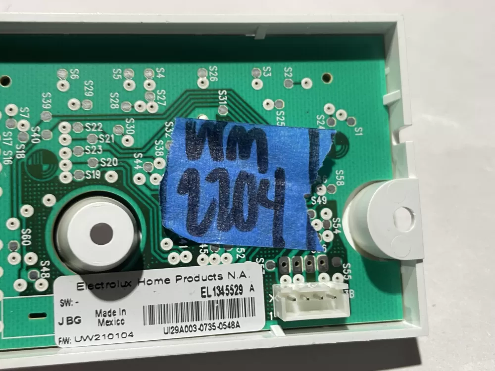 Electrolux EL1345529 A 1345529A Washer Control Board AZ119427 | Wm2204