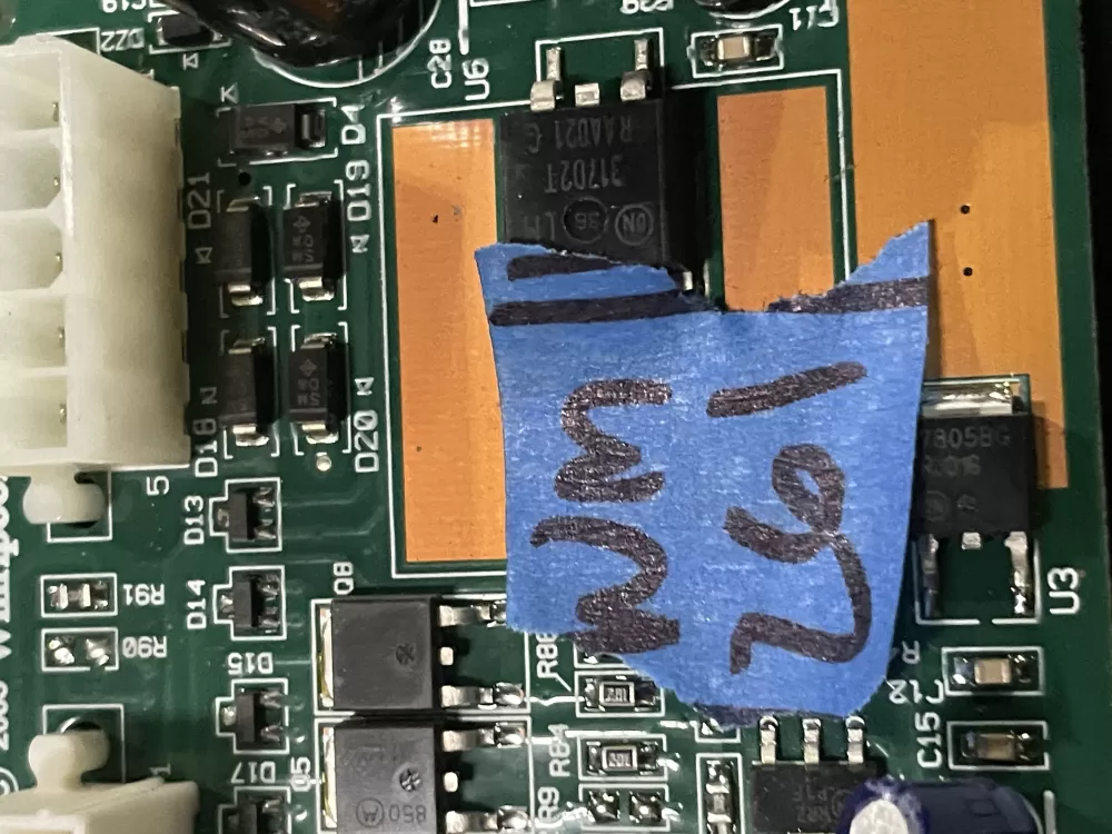 KitchenAid Jenn-Air WP2303091 Refrigerator Control Board AZ28028 | WM261