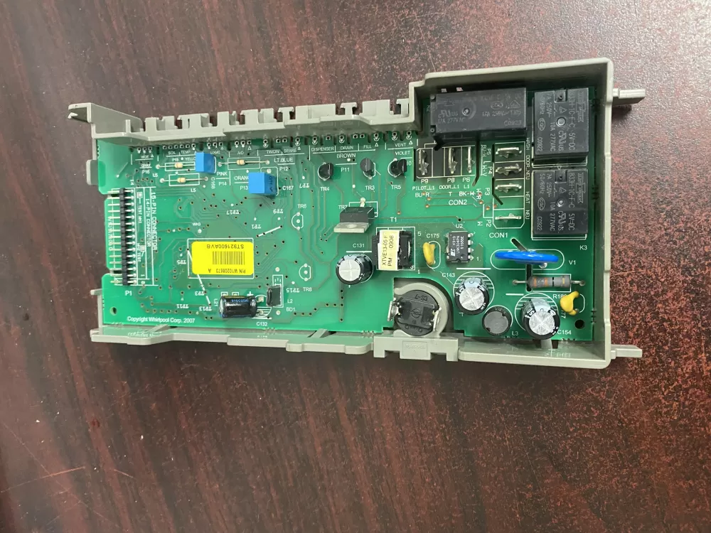 Whirlpool  Maytag  KitchenAid  Kenmore AP6018711 W10130967 W10208673 W10285180 WPW10285180 PS11752013 Dishwasher Control Board