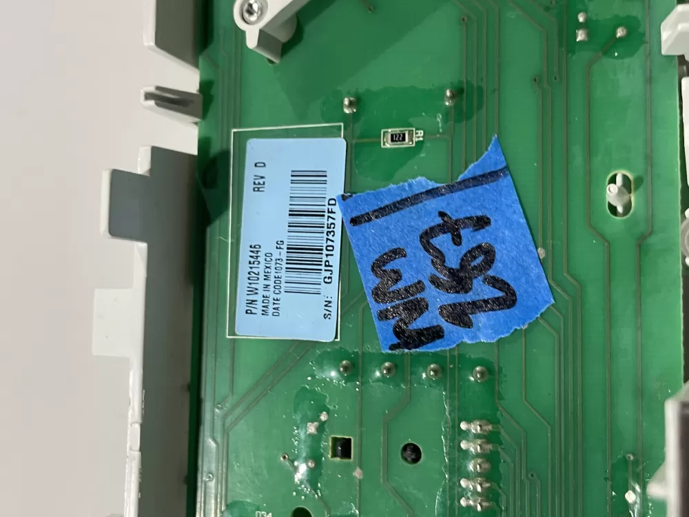 Whirlpool Amana W10215446 W10212773 Dryer Control Board AZ164884 | Wm287