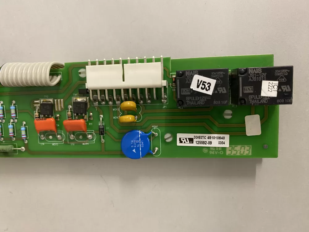 Maytag 125592 09 Refrigerator Control Board Dispenser AZ203131 | BK2319