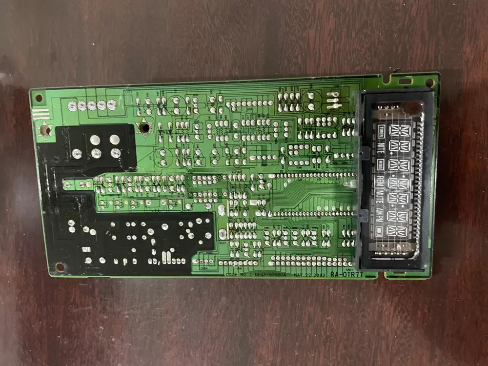 Samsung GE WB27X10508 DE41-00081A Microwave Control Board AZ36240 | KM383