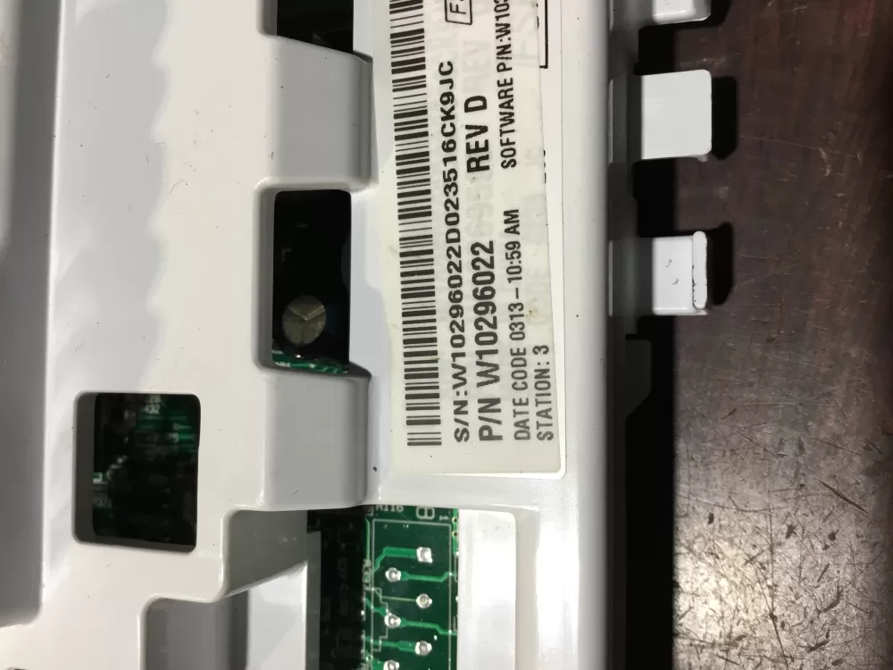 Whirlpool Maytag Washer Control Board   W10296107 AZ72261 | NRV608