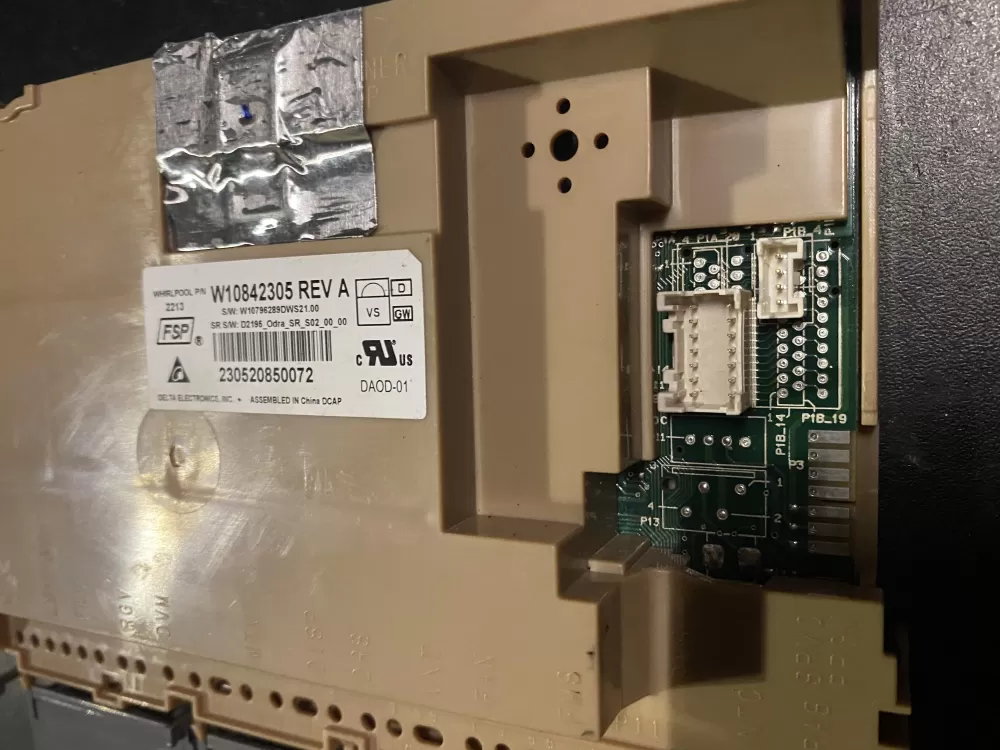 KitchenAid W10866116 Dishwasher Control Board AZ27908 | BK299