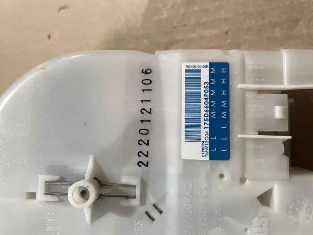 GE WH12X10527 175D6604P053 Washer Timer AZ69366 | Wm1479