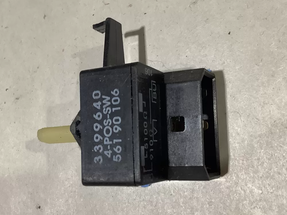 Whirlpool 3396014 Dryer Inglis Kitchen Aid Switch AZ105100 | Sl6