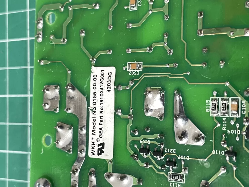 GE range oven control board AZ197568 | Wm2736