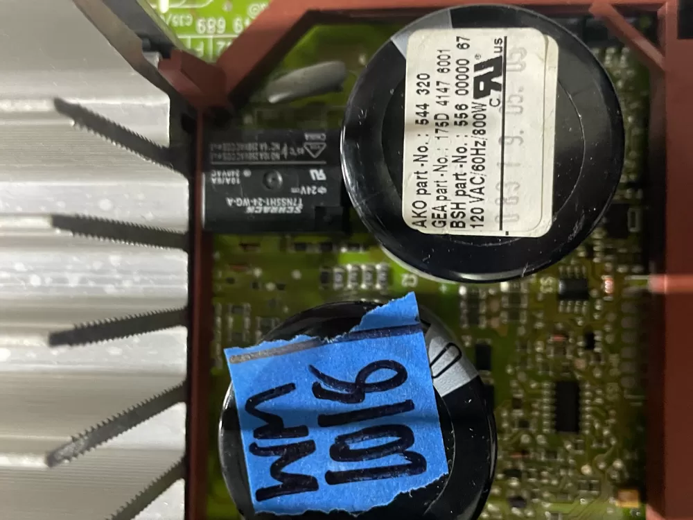 GE Washer Motor Control Board 175D41476001 AZ192451 | Wm1018