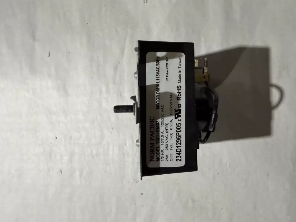 Hotpoint  General Electric AP5780508 WE4M364 WE4M533 PS8690648 234D1296P005 Dryer Timer