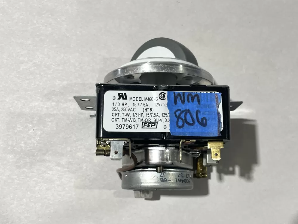 Whirlpool Kenmore Maytag WP3979617 3979617 Dryer Timer AZ104688 | Wm806