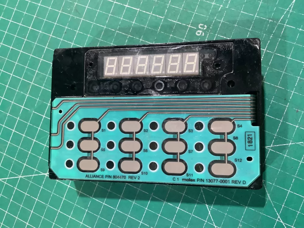 Speed Queen 806267P  AP6333325  804471P  804470  9410124  381119a7 Washer UI Control Board