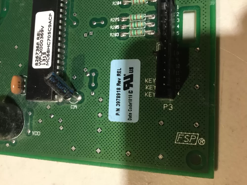 Whirlpool WP8546219 Dryer Control Board AZ48887 | NR1793