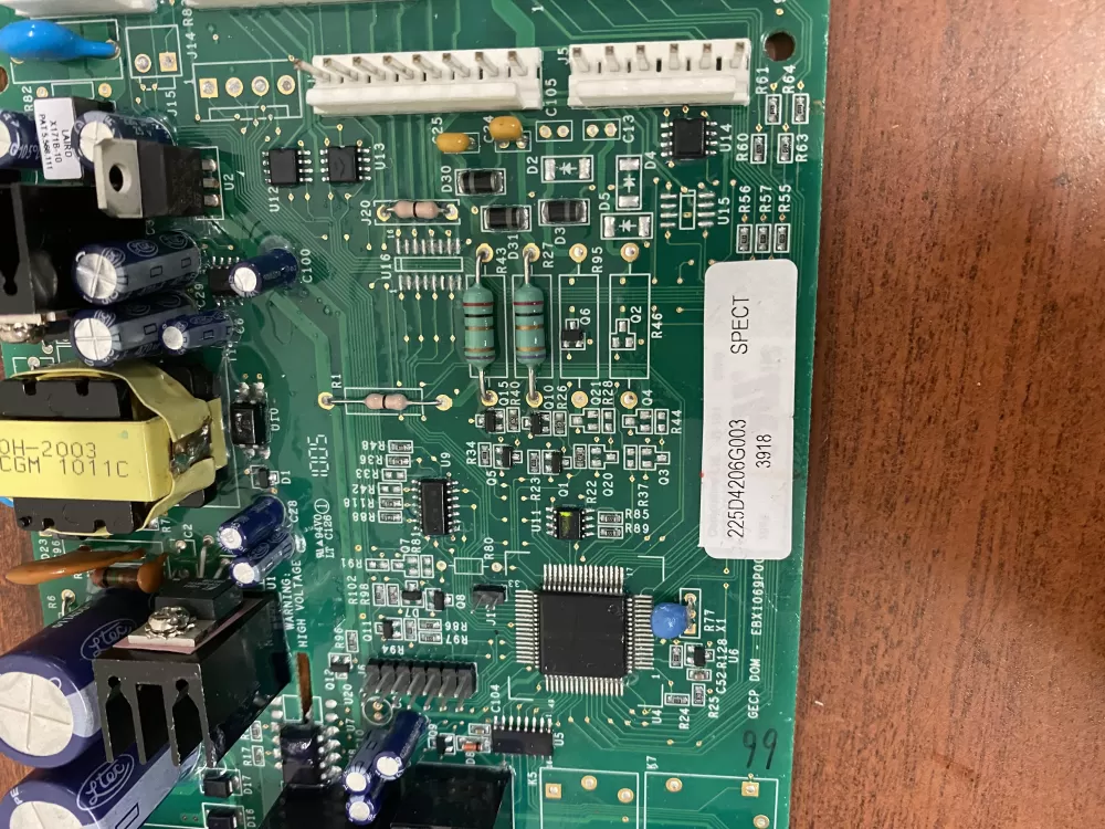 GE 225D4206G003 EBX1069P007 WR55X11033 Fridge Control Board AZ42762 | BK1742