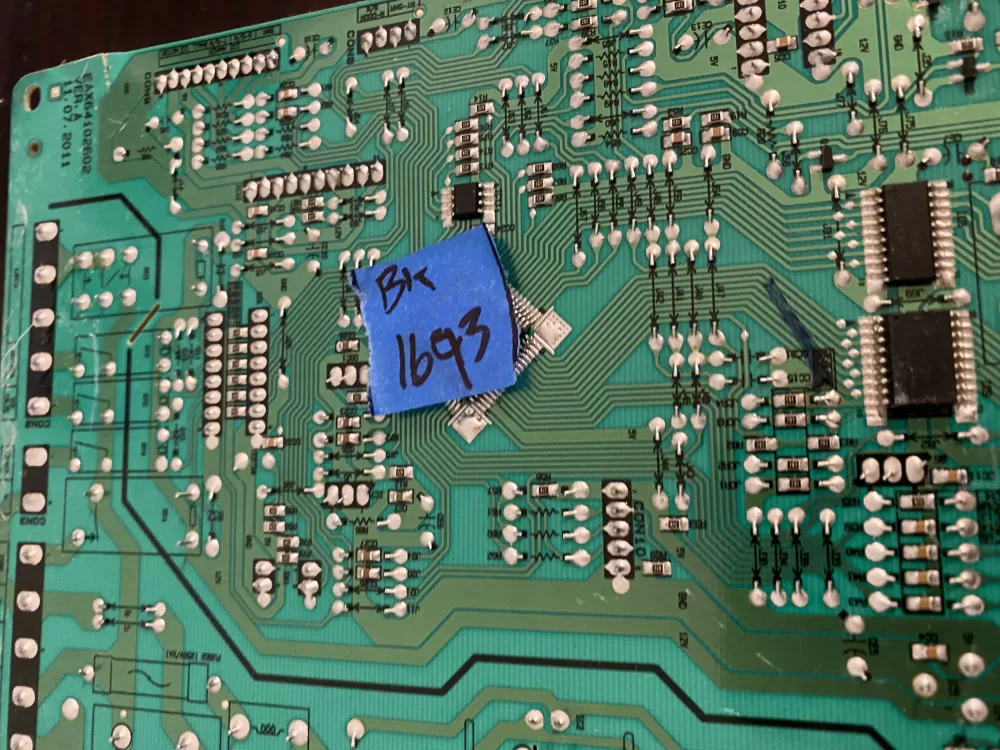 LG Kenmore EBR64110502 EBR64110556 Refrigerator Control Board AZ34197 | BK1693