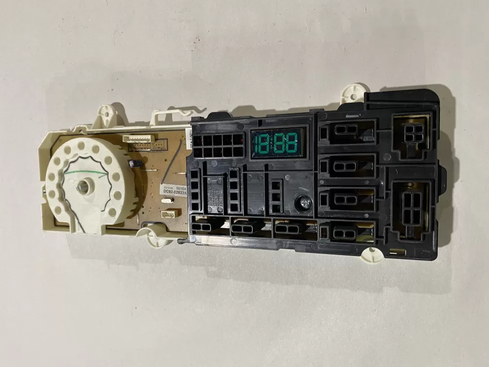 Samsung DC92-02633A Dryer Control Board Display