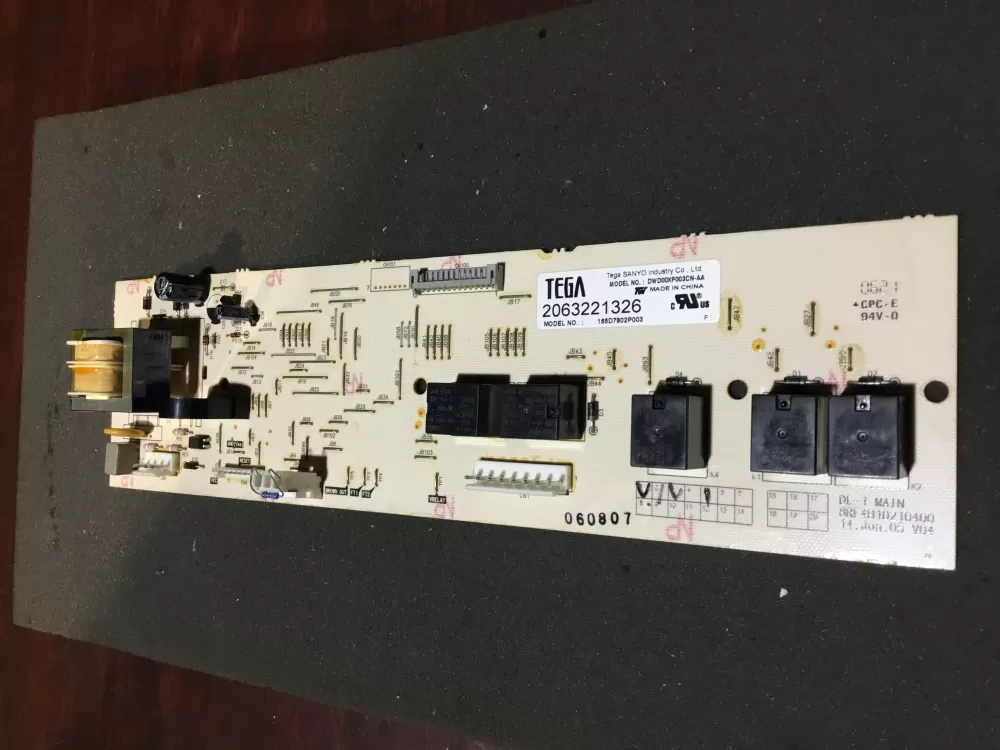 165D7802P003 GE Dishwasher Board - Control