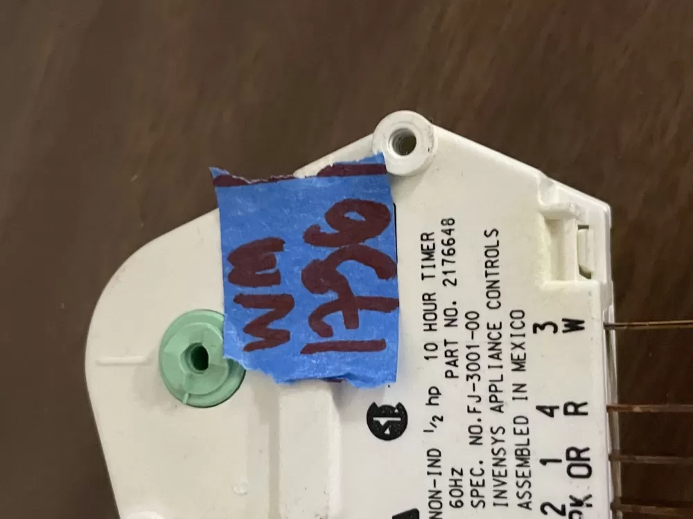 Whirlpool Kenmore W10822278 Refrigerator Defrost Timer AZ42434 | Wm1736