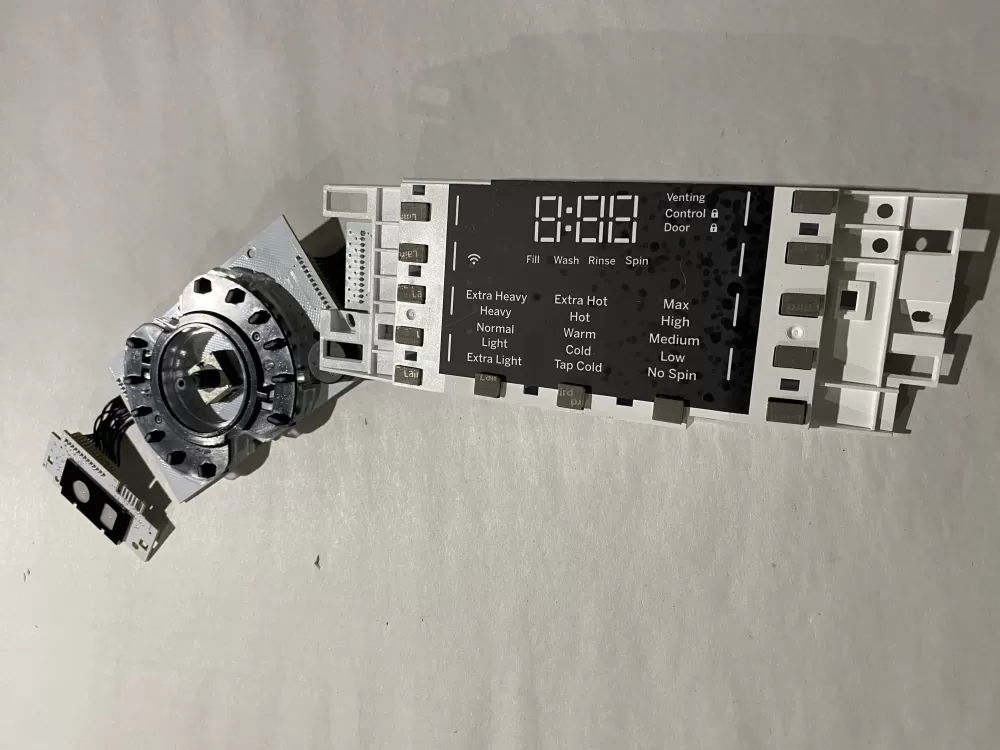 GE 308D1567G015 0021800213B WH22X32060 Washer Control Board Panel