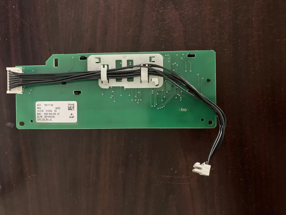 Bosch 9000 809 339-01 760177-00 Washer Control Board AZ35057 | BK823