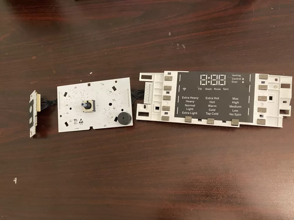 GE 308D1567G015 0021800213B WH22X32060 Washer Control Board Panel