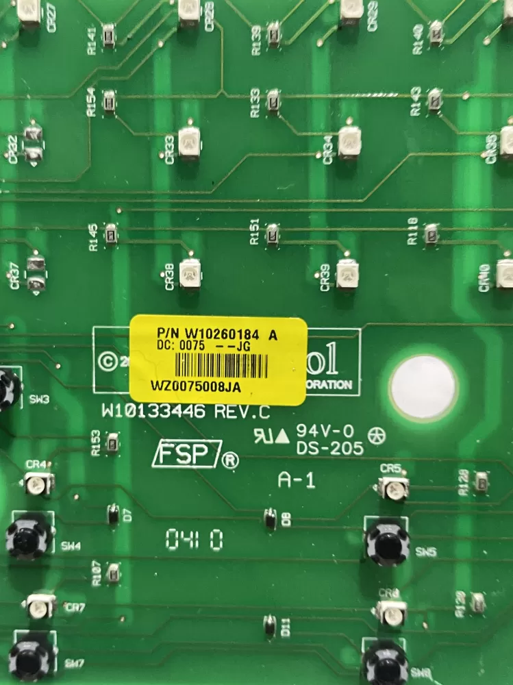 Maytag W10260184 WPW10260184 PS11751376 Dryer Control Board AZ200729 | Wmv362