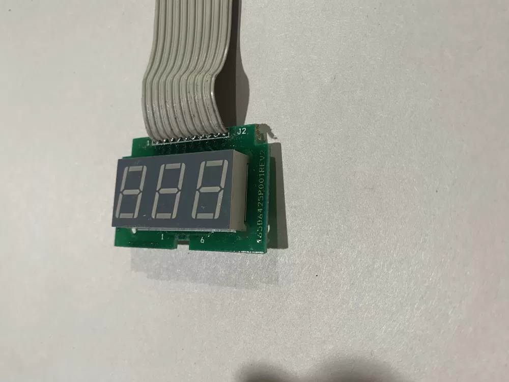 165D6425P001 QDSM-584G GE Dishwasher 3 Digit Display AZ137492 | BK2367