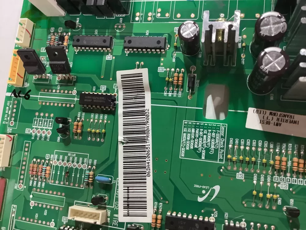 Samsung DA41-00651T Refrigerator Control Board AZ183586 | ZC2705