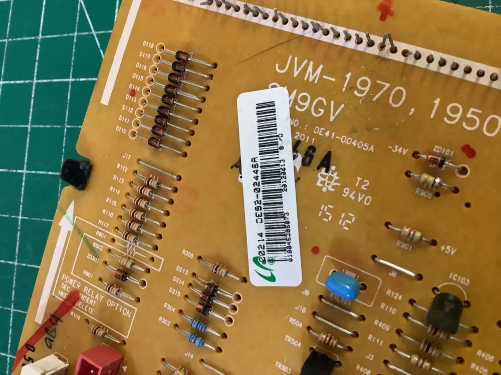 Samsung DE92-02446A AP5588101 Dishwasher Display Control Board AZ200427 | NR2795