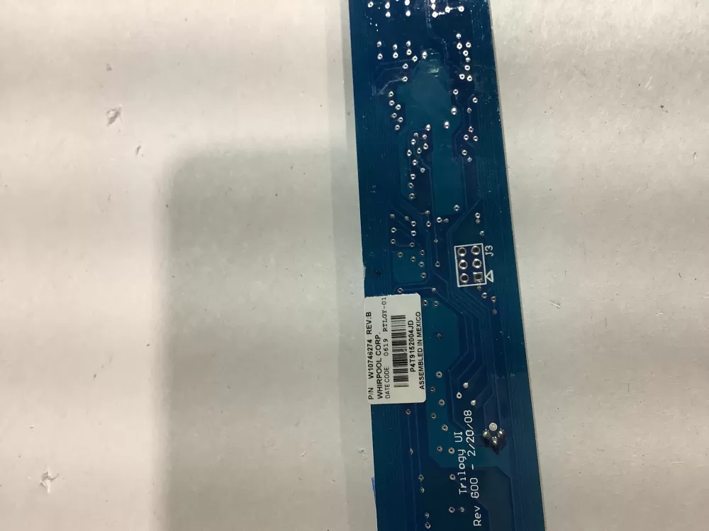Whirlpool Maytag W10746274 Refrigerator Control Board AZ183579 | ZC2705
