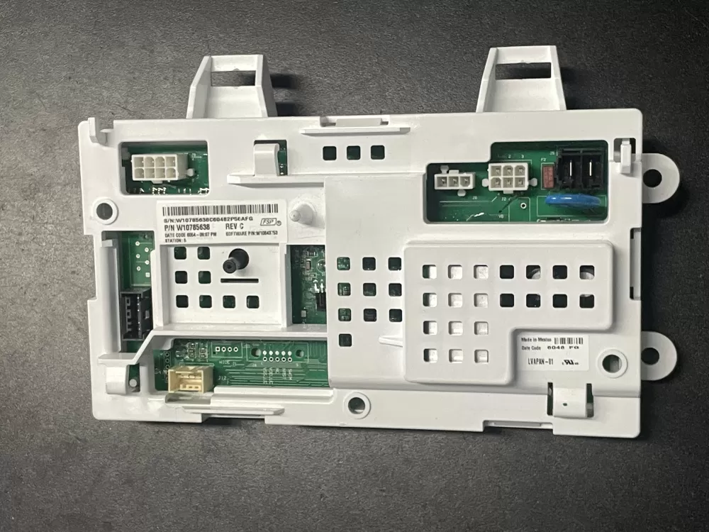 Whirlpool  KitchenAid  Roper  Estate W10711028 W10785638 W10864926 W10878371 W10914279 W10916435 WPW10711028 W11106376 PS12347164 Washer Control Board