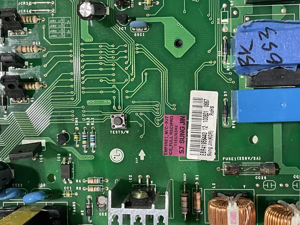 LG EBR41956435 EBR41956440 Refrigerator Control Board AZ170972 | KM466