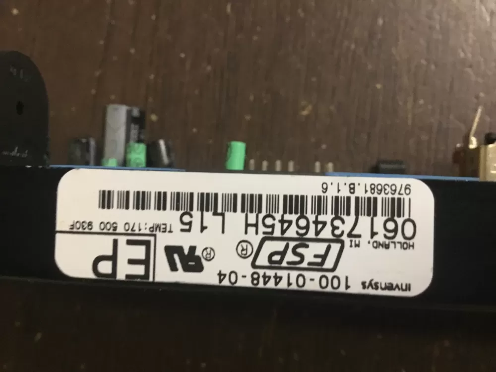 Whirlpool Range Control Board W10116718 (100-01448-04) AZ16733 | NR25
