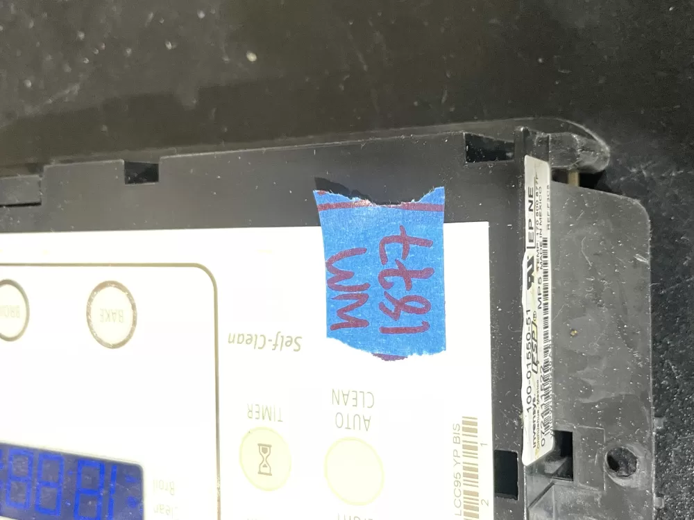 Whirlpool W10108240 072138764 100 01550 51 Range Control Board AZ62808 | Wm1877