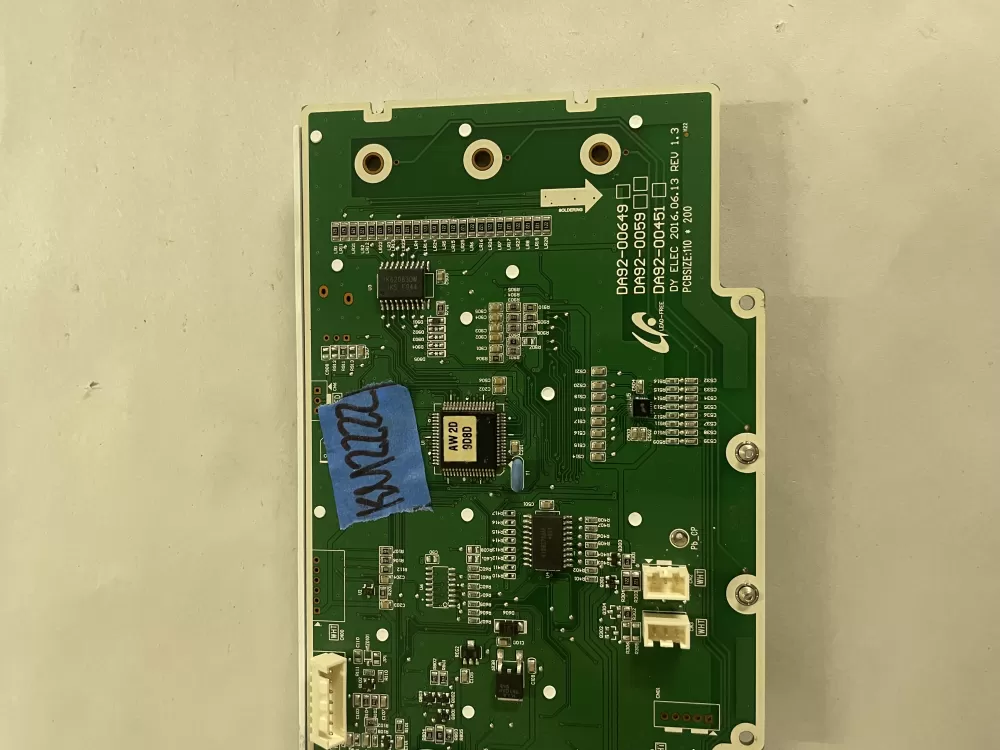 Samsung DA92 00649A Refrigerator Control Board Dispenser AZ120980 | KM2222