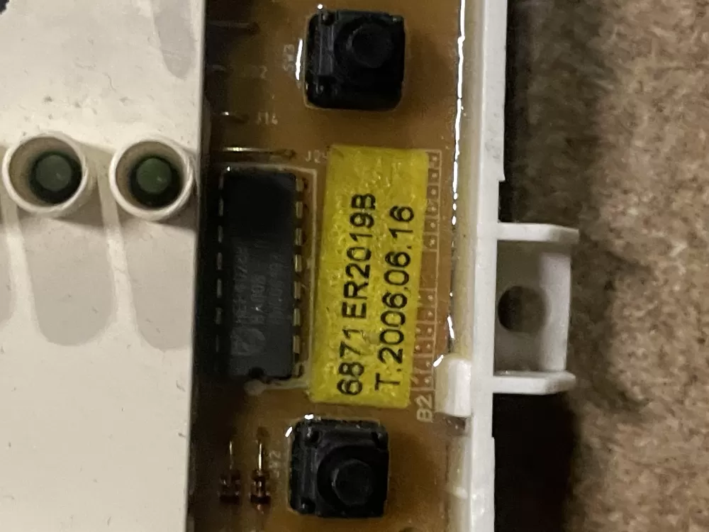 LG 6870EC9230A 6871ER2019B Washer Control Board AZ27207 | wmv7