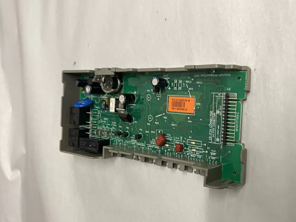 Whirlpool  Maytag  KitchenAid  Kenmore AP6018711 W10130967 W10208673 W10285180 WPW10285180 PS11752013 Dishwasher Control Board