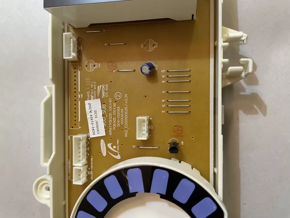 Samsung DC92 01309F DC92 01309A PS8763906 Dryer Control AZ148870 | KMV157