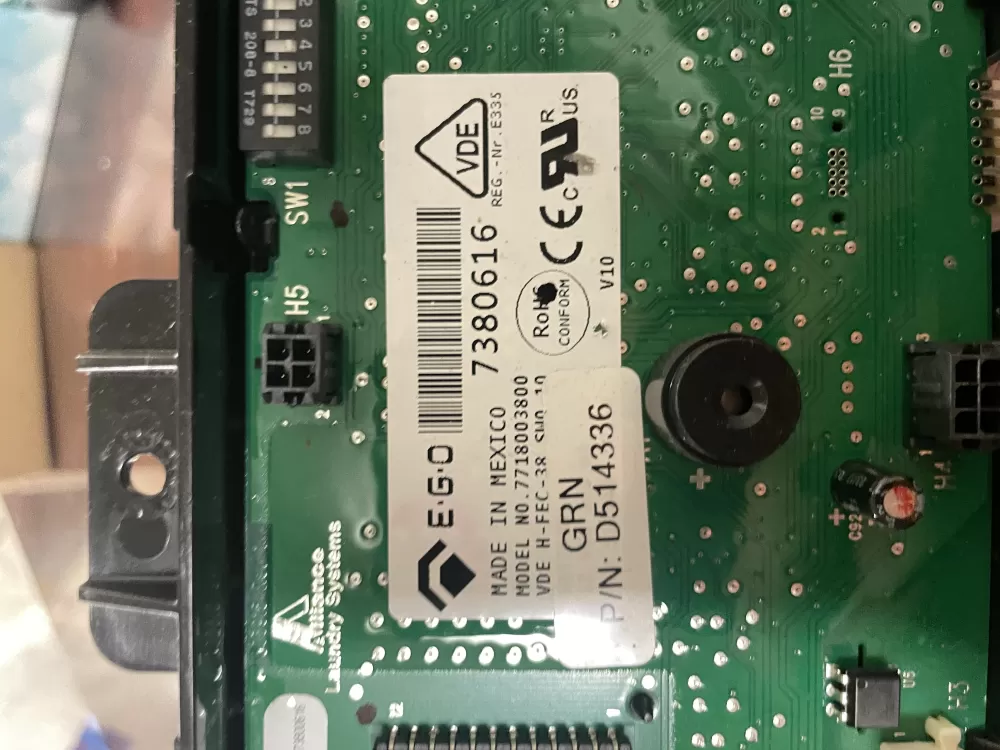 Dryer Control Assembly Board  514336 D514336P AZ37406 | Wm441