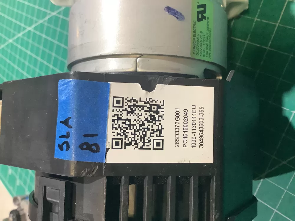 GE 265D3373G001 Dishwasher Drain Pump Motor AZ231844 | SLA81